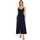 Vera Mont Abendkleid Volant Blau 40