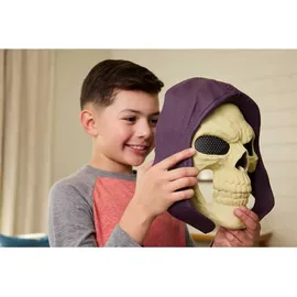 Masters of the Universe Skeletor-Maske, 2026 Film-Aussehen, Licht und Sound, Rollenspielkostüm, Kopf, Superbösewicht-Maske, JKJ15