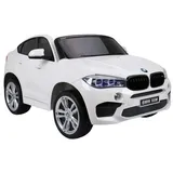Wisam® Elektroauto BMW X6 Kinderfahrzeug Weiß