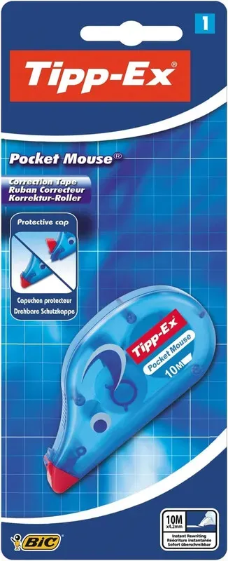 Tipp-Ex POCKET MOUSE Korrekturroller 10M x 4,2MM