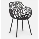 Fast Forest Outdoor Sessel 55 x 56 x 81 cm weiß