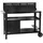 BBQ-Toro Grilltisch 125 x 57 x 104 cm Stahl schwarz