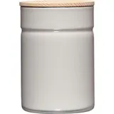 RIESS Vorratsdose mit Eschenholzdeckel 565ml grey (2172-211)
