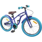 vidaXL Kinderfahrrad 18 Zoll dunkelblau