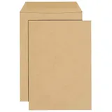 MAILmedia Versandtaschen DIN C4 ohne Fenster braun 50 St.
