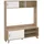 Andas Ikast TV-Möbel 2 Schiebetüren 158,7 cm Höhe 180,9 cm Braun/Weiß Holzwerkstoff
