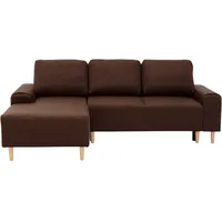 INOSIGN Ecksofa »Samu L-Form«, wahlweise mit Bettfunktion und Bettkasten
