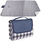 LIVEHITOP Picknickdecke Wasserdicht 150x200cm, Faltbare Große Stranddecke Picknickdecken Sanddichte Rückseite Tragbar Outdoor Picnic Blanket Mit Griff für Camping, Park, Garten, Wandern