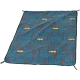 UQUIP - Scotty - Picknickdecke Gr M - 150 x 120 cm blau