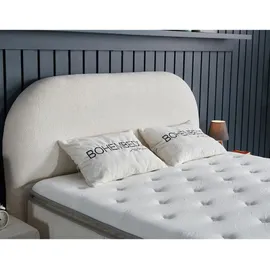 pointhome Boxspringbett Set 160 x 200 H3/H4, Bohembedd Bett-Set ohne oder mit Nachttischen, 5-lagige Taschenfederkern-Matratze mit topper, Höhe 32 cm