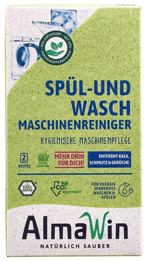 Preisvergleich Produktbild Almawin Spül- und Waschmaschinen Reiniger 2x100g Spülmaschinenreiniger