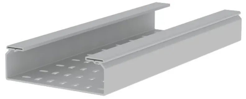 Unex Kabelbahn gelocht grau 66200-48