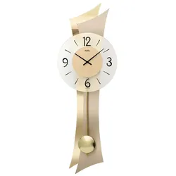 Pendeluhr modern Glas-Zifferblatt - AMS Modell: 7427