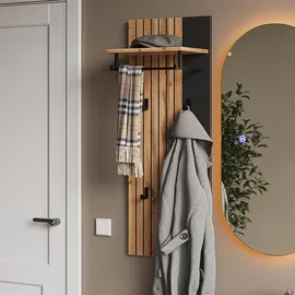 Vicco Wandgarderobe Amber Eiche Wotan