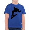 Shirtracer T-Shirt Skater (1-tlg) Kinder Sport Kleidung blau 140 (9/11 Jahre)