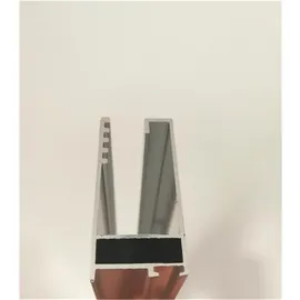 Glaszentrum Hagen - 2000x47x21 mm Aluminiumprofil - Wandprofil - Bodenprofil - Eloxiert