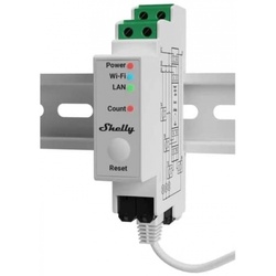 Shelly PRO 3EM - WLAN Stromzähler - Messfunktion - weiß