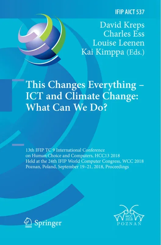 This Changes Everything - Ict And Climate Change: What Can We Do?  Kartoniert (TB)