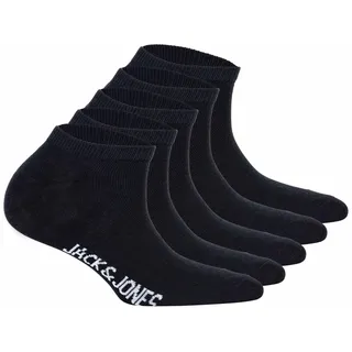 JACK & JONES Junior Socken JACDONGO SOCKS, Baumwollmischung, einfarbig, schwarz, 33-37
