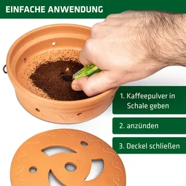 Gardigo TEV 25186 Wespen-Verdufter Kaffee Pulver