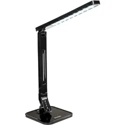 TecTake GmbH Schreibtischlampe, LED, dimmbar, klappbar, 14W - pro Stück