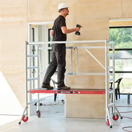 Altrex RS 44-POWER Alu mit Holz-Plattform 4,80m AH 0,75x1,85m