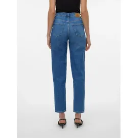 Vero Moda Tessa Mom Ra380 Hochtaillierte Jeans Medium Blue Denim 28 32