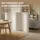 Homestyle4u Paravent Raumteiler in Weiß 250x145 cm 3141