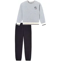 SCHIESSER Pyjama Nightwear in Grau | Gr.: 140