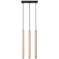 Sollux Lighting Pastelo 3-flg. 30 cm Holz beige