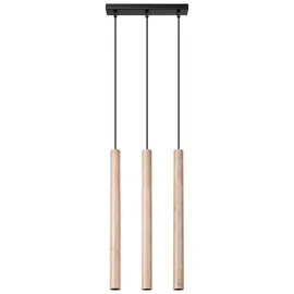Sollux Lighting Pastelo 3-flg. 30 cm Holz beige