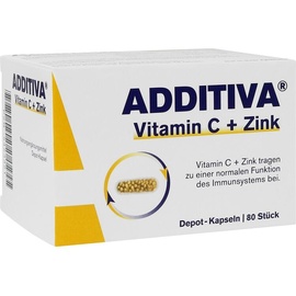 Dr. Scheffler ADDITIVA Vitamin C+Zink Depotkaps.Aktionspackung