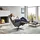 die planbar Relaxsessel DIE PLANBAR Polyester 66 x 110 x 83 cm Grau mit Relaxfunktion