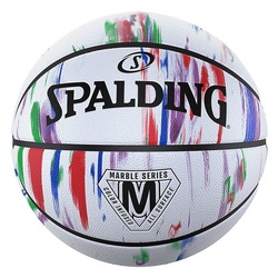 Spalding Basketball Basketball Spalding Marble RAINBOW weiß