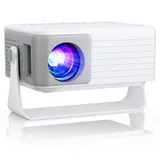 Mini Beamer, AKIYO Mini Projektor, Tragbarer Filmprojektor 1080P Unterstützt für Kindergeschenk, Heimkino Video Beamer, Kompatibel mit Smartphone/TV Stick/HDMI/AV