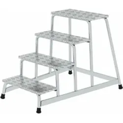 MUNK Aluminium-Arbeitspodest starr 4 Stufen