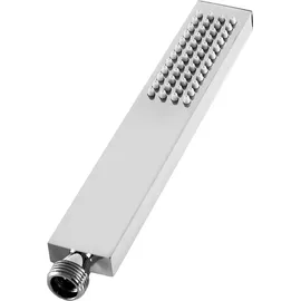 Beliani Handbrause Silber Metall Rechteckig Stab 1 Strahlart Modern Klassisch Duschkopf Badezimmer Stabhandbrause Stabbrause