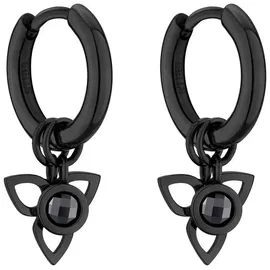 TAMARIS Creolen TJ-0123-E-15 schwarz 375 Edelstahl