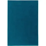 Snapstyle Hochflor Velours Teppich Luna Petrol in 24 Größen