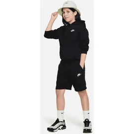 Nike Sportswear Club Fleece Hoodie Kinder 010 black/white XS 122-128 cm