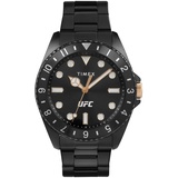 Timex UFC Herren-Armbanduhr 42mm Edelstahl Schwarz