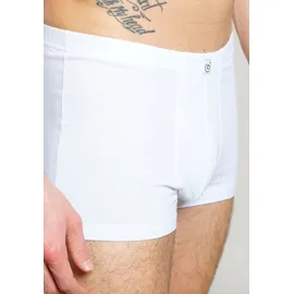 Bugatti Boxershorts unifarben weiß L 3er Pack