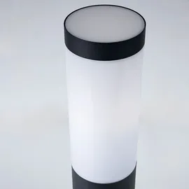 ETC Shop Smart Außenleuchte Stehlampe mit Bewegungsmelder Gartenleuchte dimmbar, Sprach-, App Steuerung, RGB LED 9W 806lm warmweiß, H 60 cm