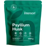 Intenson Flohsamenschalen, 1000 g, Ballaststoffreich, 100 % Natürlich, Vegan und Keto-geeignet, Glutenfrei, Ohne Zusatzstoffe, Gentechnikfrei