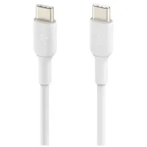 Belkin USB-C/USB-C Kabel 1m PVC, weiß CAB003bt1MWH