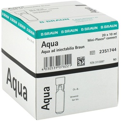 Aqua Ad Injectabilia Miniplasco connect iniecto -lsg.