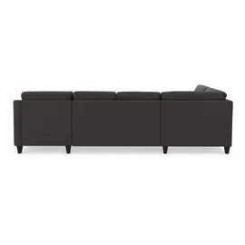 sit&more Wohnlandschaft SIT & MORE "Farö U-Form", grau (fango), B:325cm H:90cm T:187cm, Sofas, Wohnlandschaft, inklusive Federkern, wahlweise mit Bettfunktion und Bettkasten