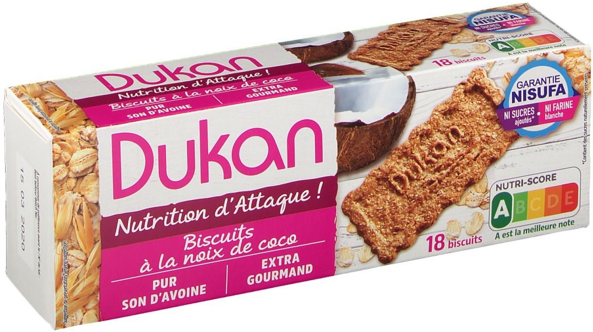 Dukan® Kekse Kokos 18 St 18 St Kekse