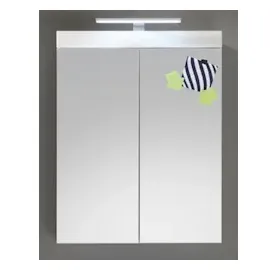 trendteam Amanda 60 cm weiß LED-Aufbauleuchte