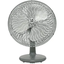 Vortice Tischventilator Gordon in verschiedenen Größen Grau / Silber / Titan